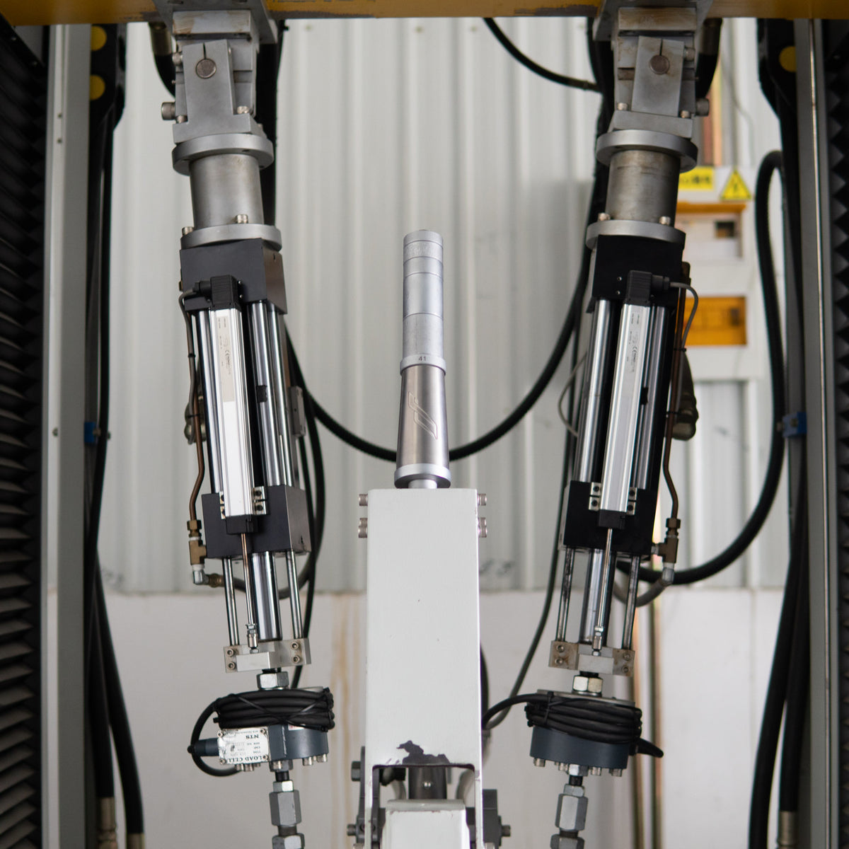 Titanium bicycle frame testing