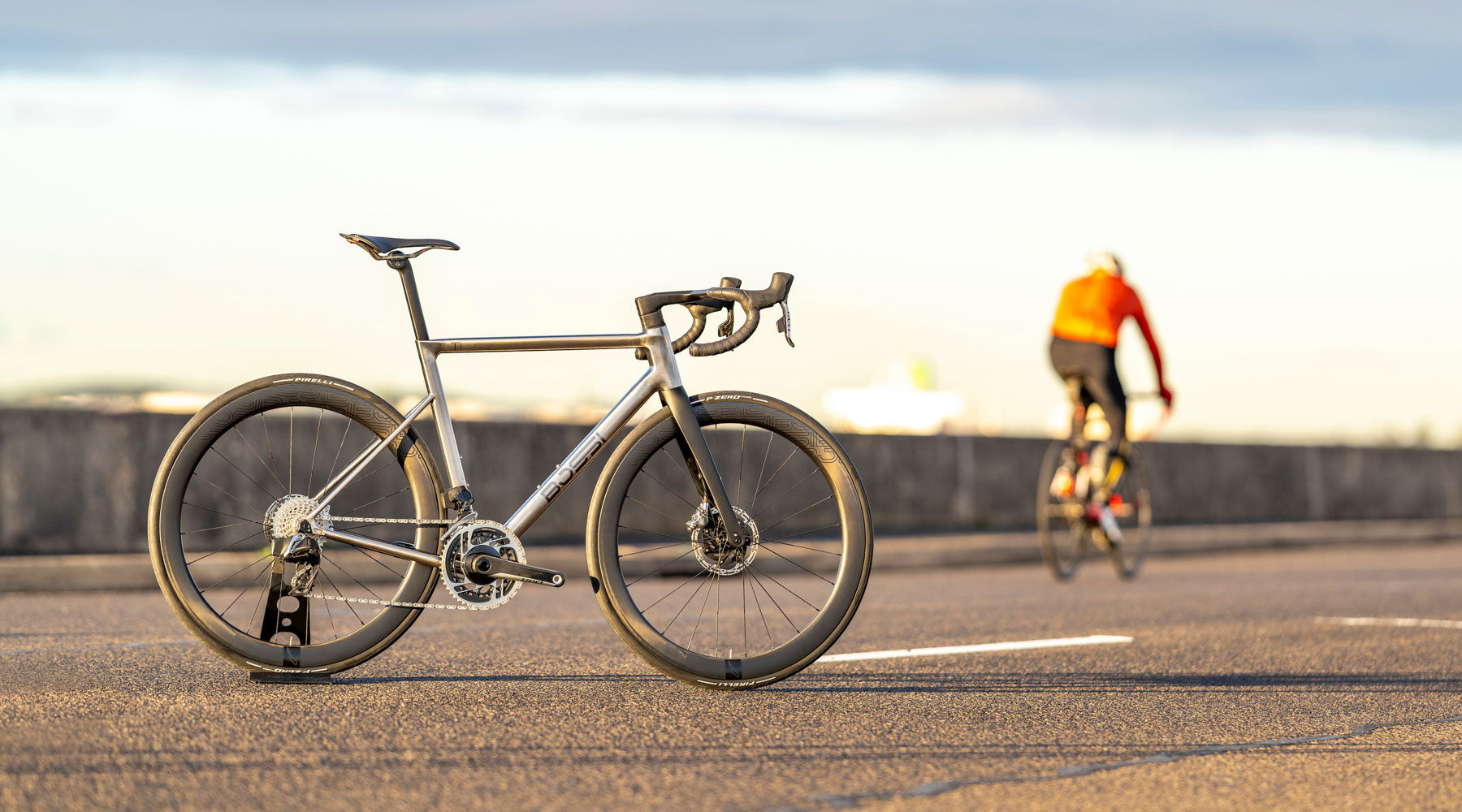 Titanium road bikes