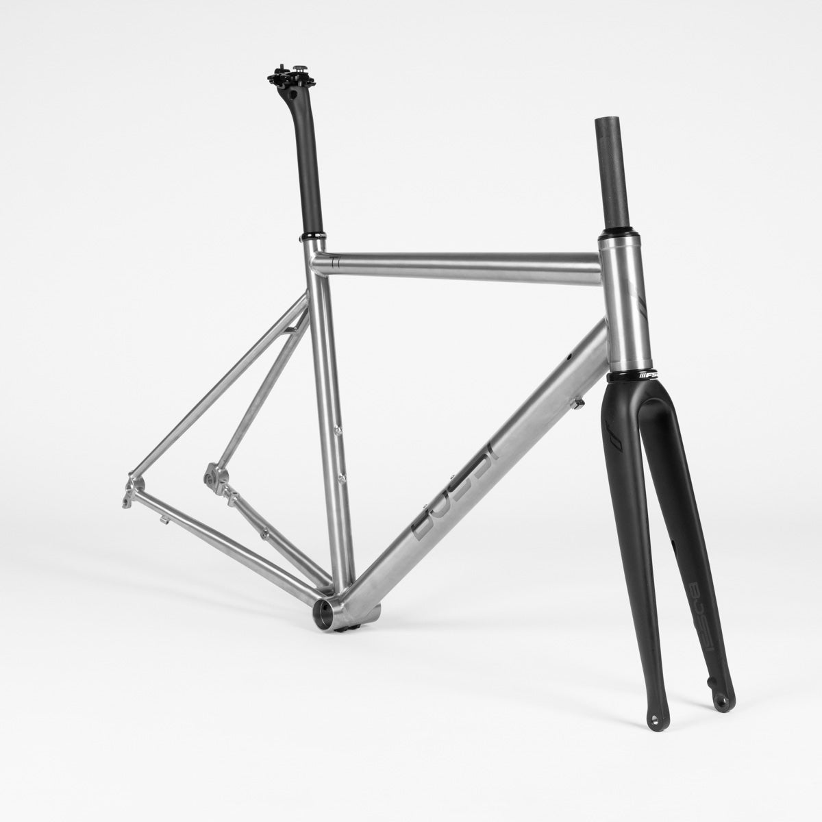 Titanium road bike frameset