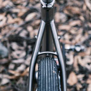 Titanium gravel bicycle